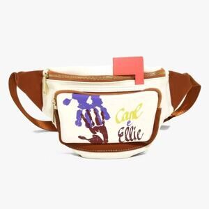NWOT Disney Loungefly Pixar Up Carl and Ellie Mailbox Fanny Pack Crossbody Bag